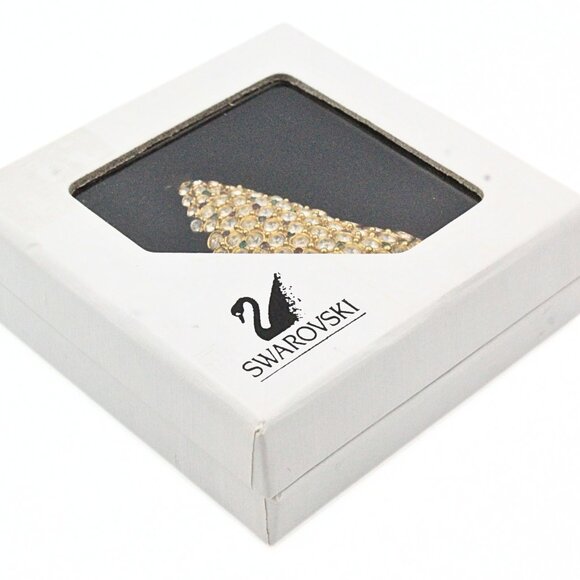 Illustrious SWAROVSKI Limited Edition 1999 Pave´Crystals Christmas Tree Brooch - Picture 5 of 9